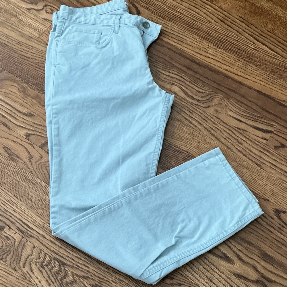 Calvin Klein Skinny Fit Light Blue Trousers